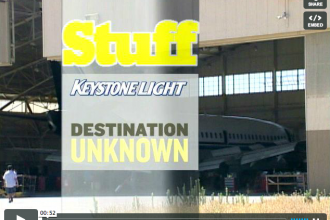 Keystone Light Branded Airplane